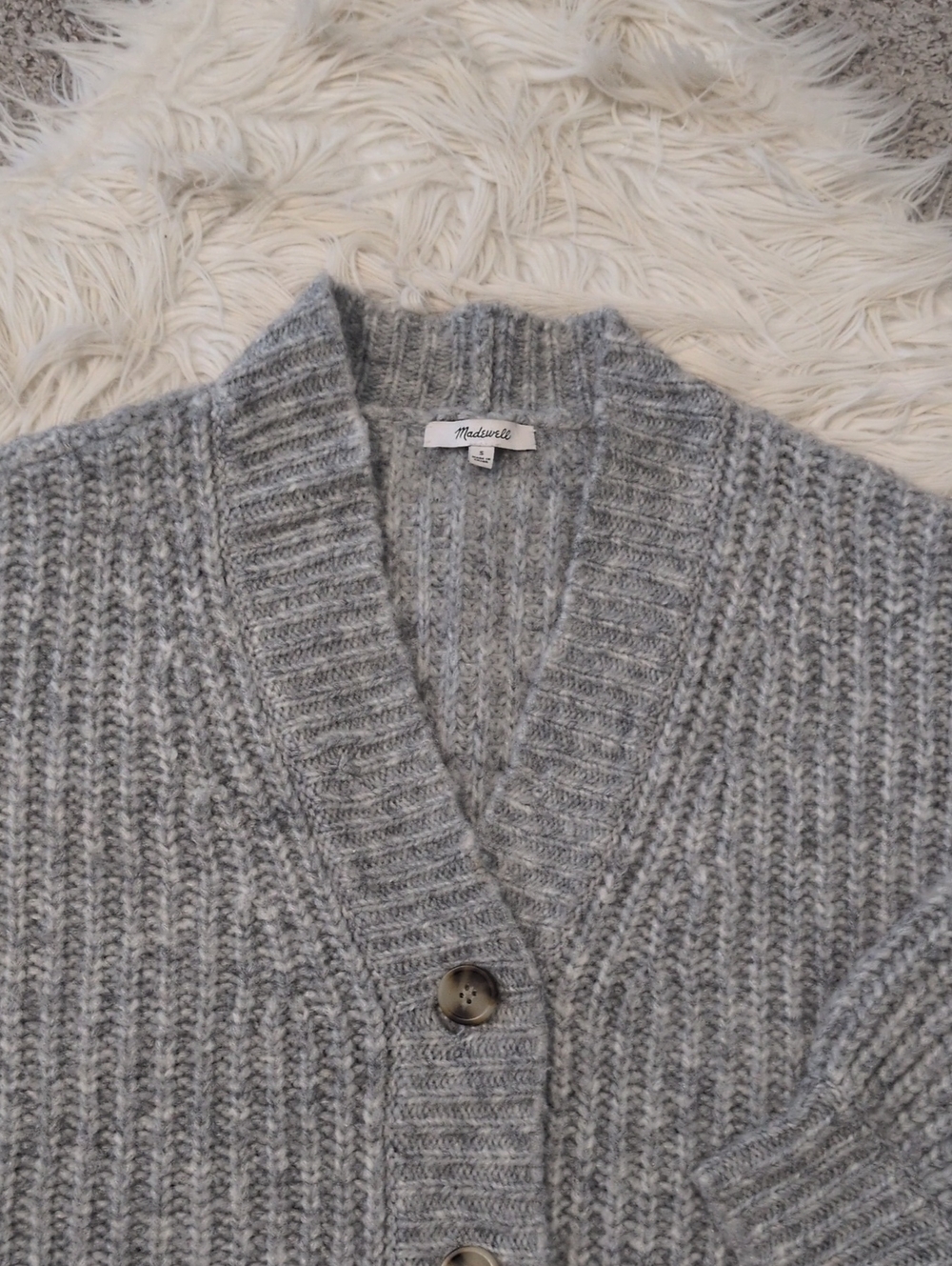 Madewell Chunky Cardigan - Picture 4 of 10